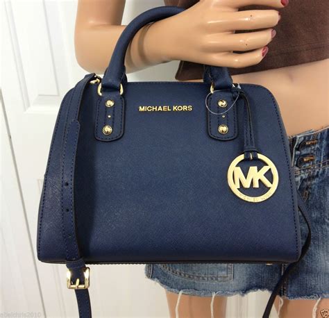 michael kors chain handle bag|michael kors navy shoulder purse.